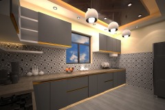 Modular Kitchen Elevation