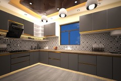 Modular Kitchen Elevation